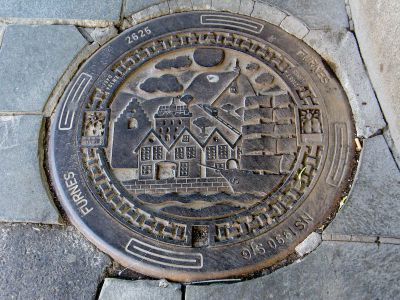 Plaque d'égout