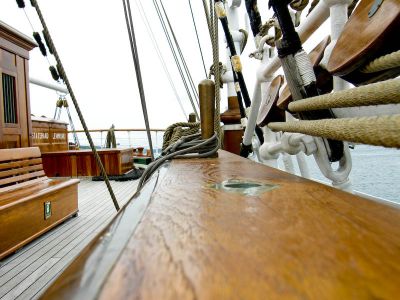 Trois-mâts Statsraad Lehmkuhl, détail