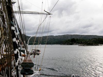Trois-mâts Statsraad Lehmkuhl, détail