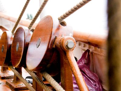 Trois-mâts Statsraad Lehmkuhl, détail