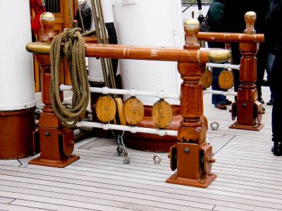 Trois-mâts Statsraad Lehmkuhl, détail