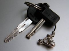 Le porte-bonheur attaché à sa clé